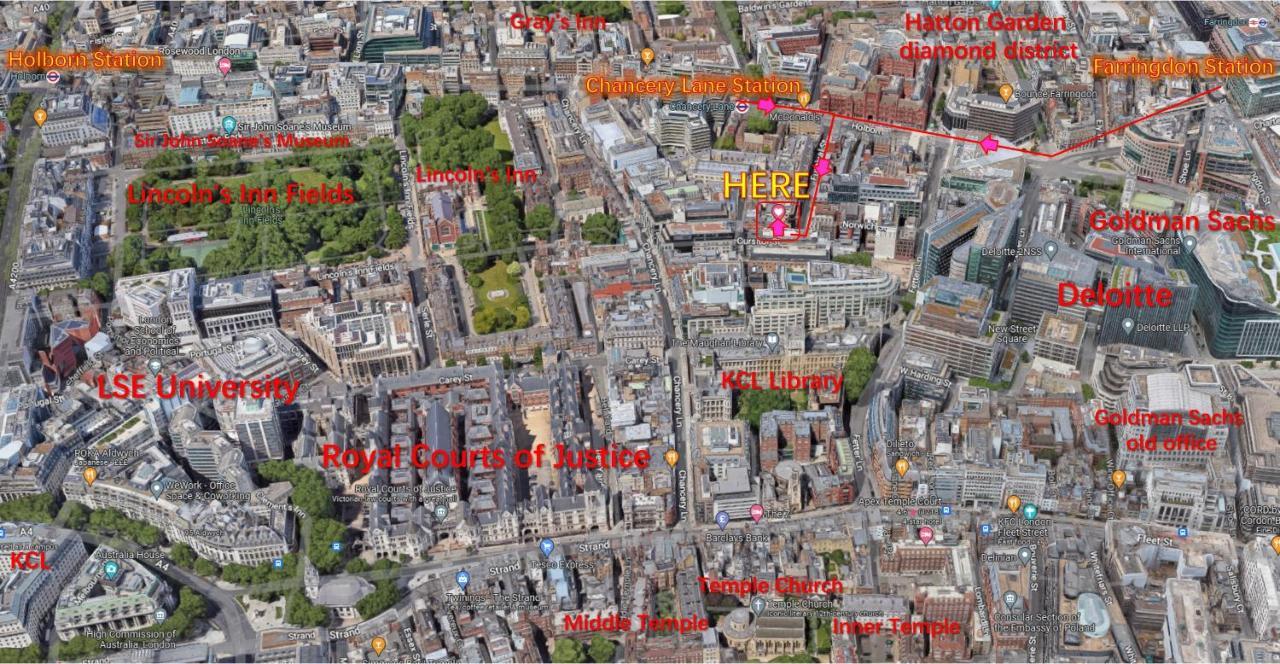 Superior Entire Between St Pauls Cathedral And Covent Garden London